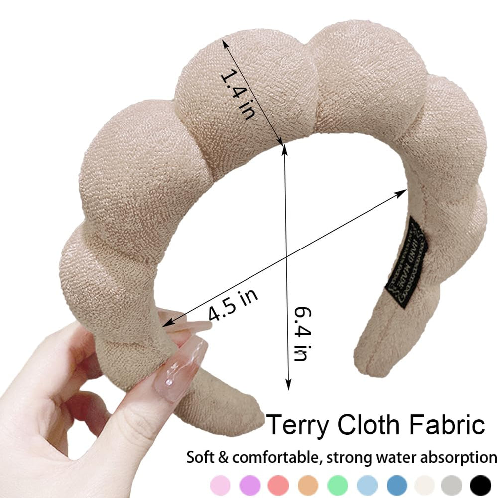 AOENJIE close-up terry texture highlighting softness and absorbency benefit