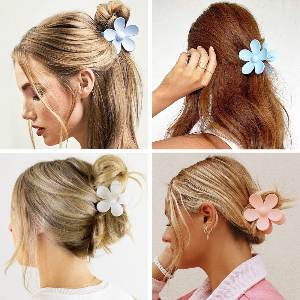 AOENJIE clip securing half-up hairstyle demonstrating secure hold benefit