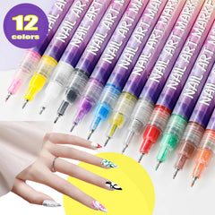 AOKELEON swatch sheet of twelve colors showing opaque coverage advantage