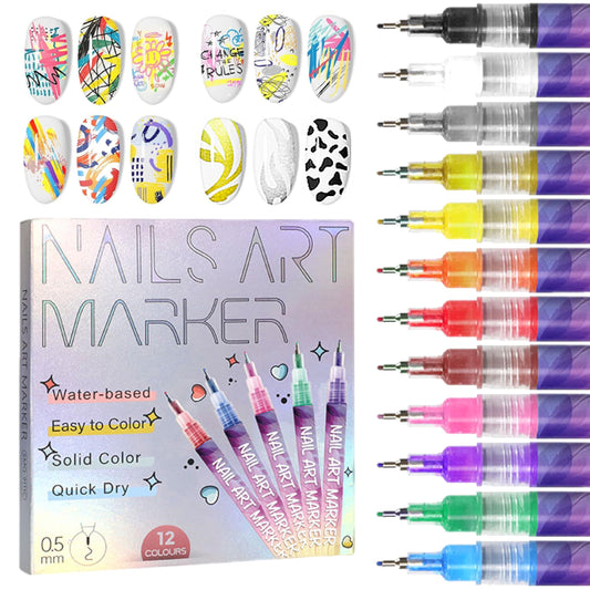 AOKELEON front packaging showing 12-color set and contents benefit portability