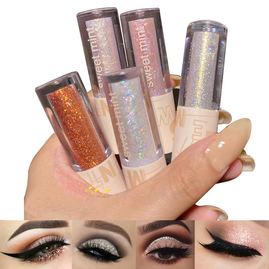 Aolailiya front packaging showing five-shade set and compact design for travel