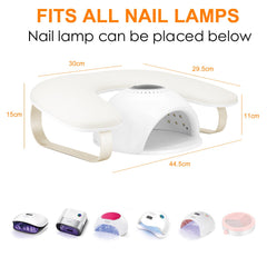 AONOLOVO non-slip feet gripping table to ensure stable service
