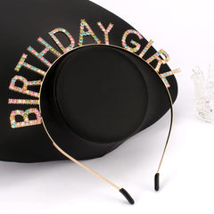 AOPRIE detailed shot of "Happy Birthday" lettering for clear celebratory messaging