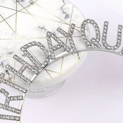AOPRIE tiara side profile showing flexible metal and low-profile comfort