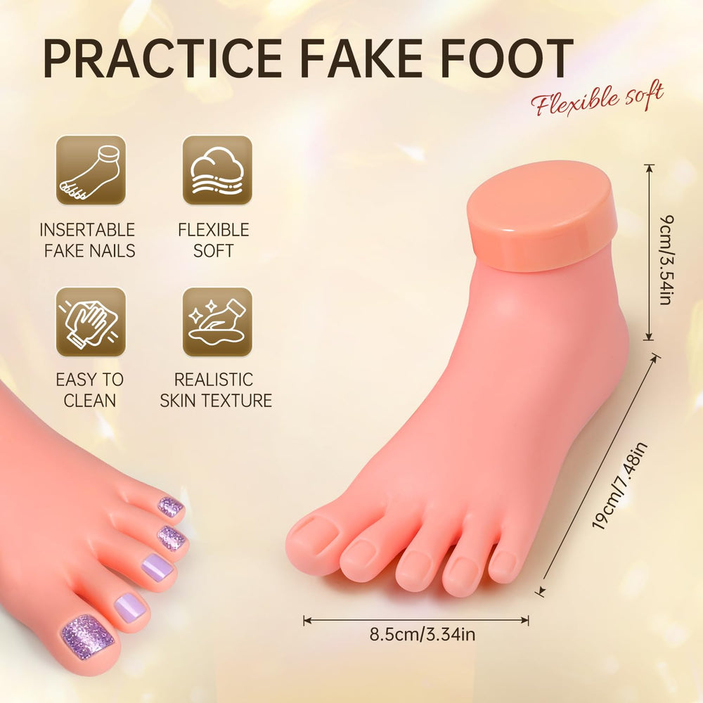AORAEM side profile of the silicone foot illustrating toe positioning and balance benefit