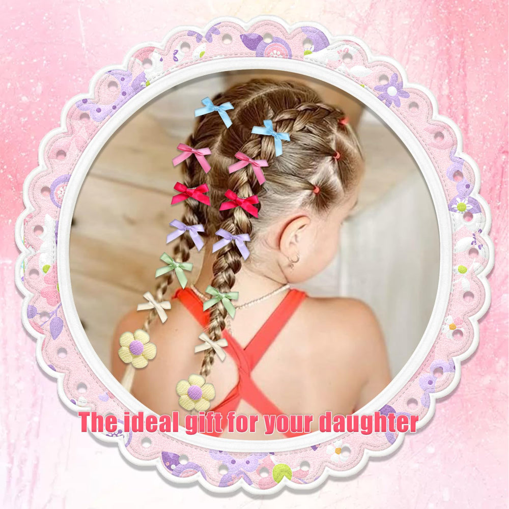 AOREAS size comparison in hand illustrating compact, travel-friendly hair accessories