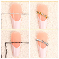 AOZUO array of gold silver black and rose gold chains offering color options