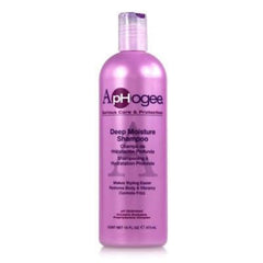 Aphogee shampoo lather in hand demonstrating rich hydration and easy detangling