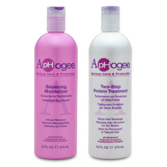 Aphogee front packaging showing both bottles for visible kit benefits