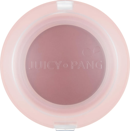 A'PIEU Juicy-Pang front packaging showing compact design and pink shade benefit