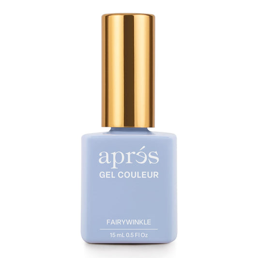 APRÉS Fairywinkle front bottle showing label and 15 ml volume benefit