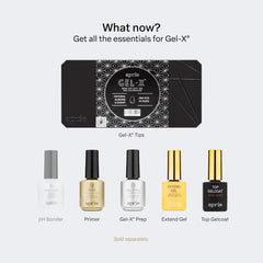 APRÉS pH Bonder used by nail tech in salon showing improved adhesion results