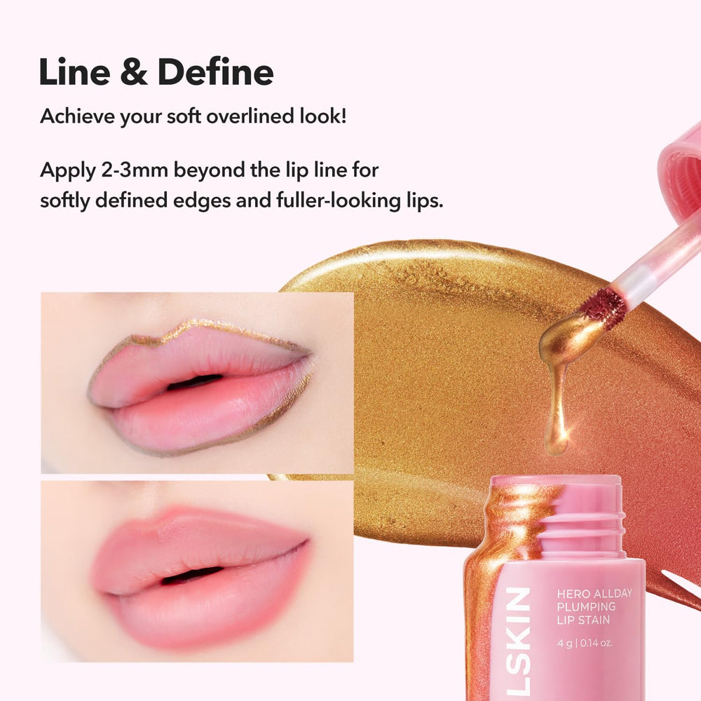 APRILSKIN product in hand being applied, suggests quick everyday use convenience