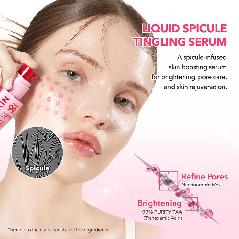 APRILSKIN close-up of micro-spicules texture delivering actives deeply and gently