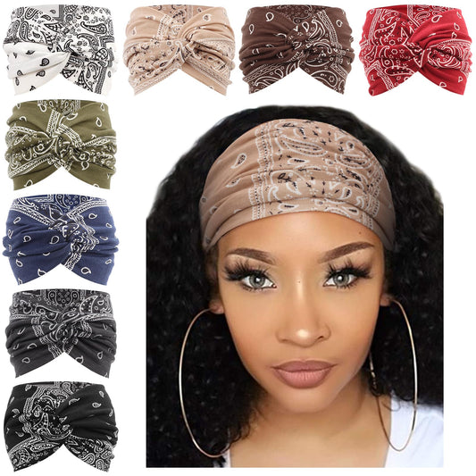 AQOKKA front packaging showing eight headbands and convenient colors