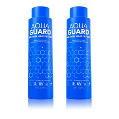 AQUA GUARD front packaging showing bottle benefits and family-size convenience