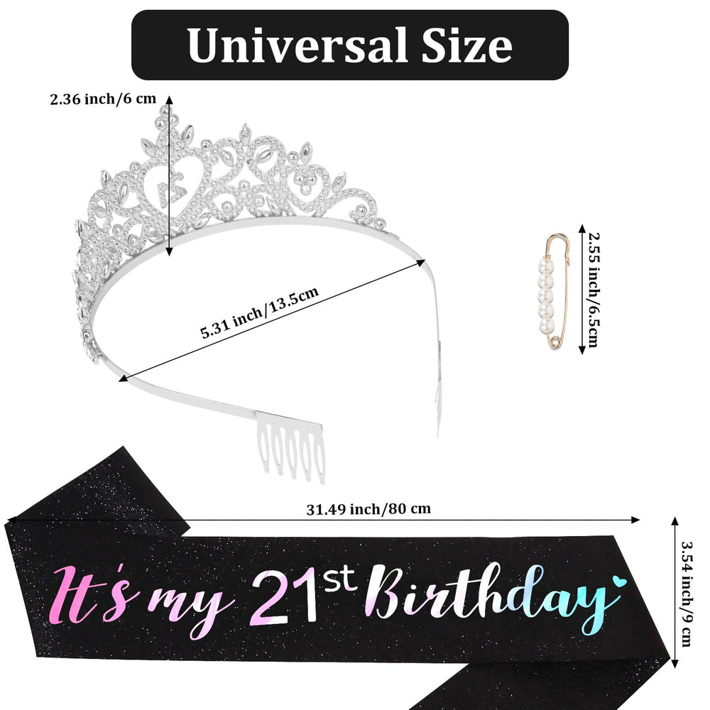 Araluky sash and tiara displayed on dress illustrating outfit coordination benefit