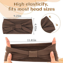 Araluky headband worn during yoga demonstrating secure non-slip hold and active use