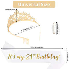 Araluky sash draped over dress adding celebratory style