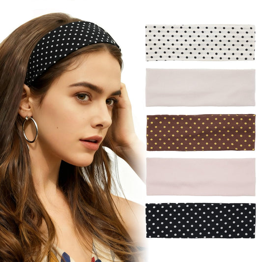 Aranya front pack showing five polka-dot bands and convenient set