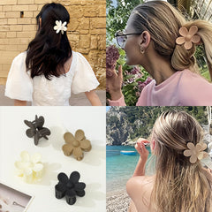 Arbogi clip securing a bun showing strong hold and neat style