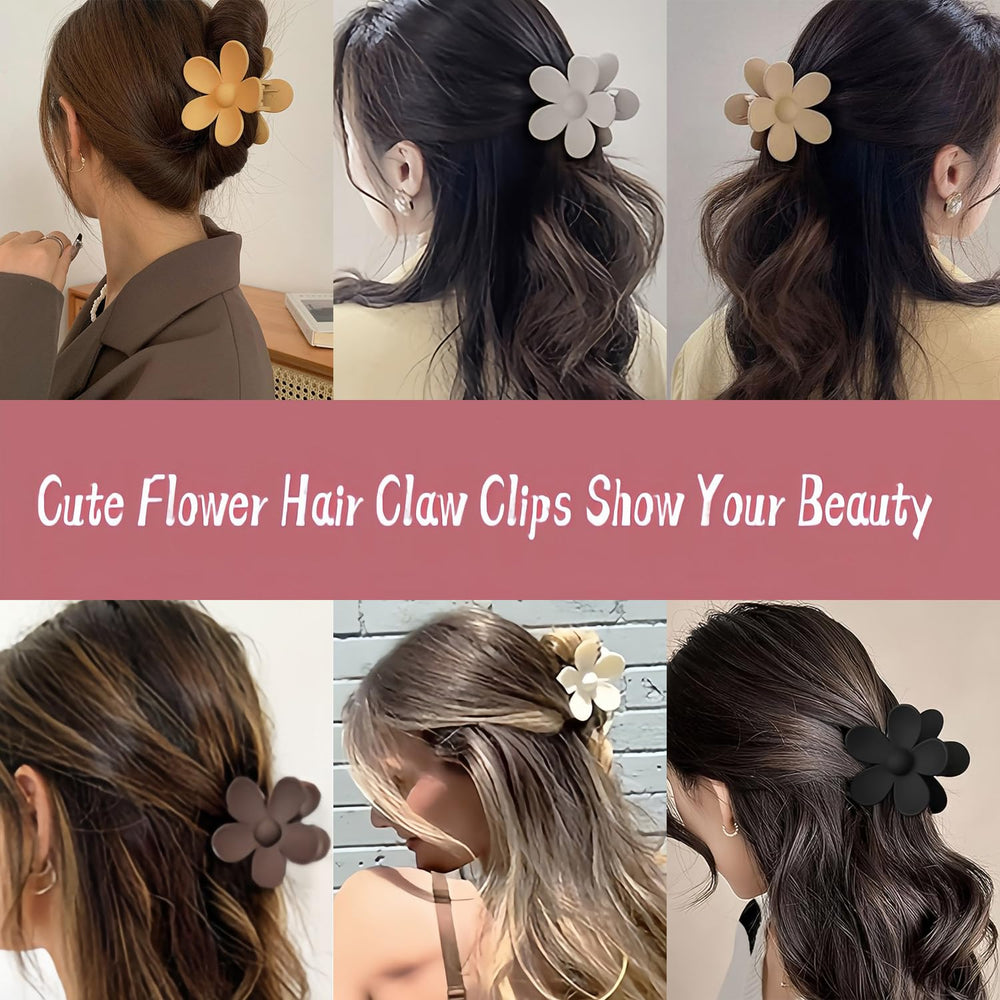 Arbogi flatlay of all eight neutral clips offering outfit-matching options