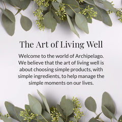 Archipelago Botanicals in travel pouch illustrating portability and everyday use benefit