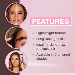 Ardell on model demonstrating laminated brow lift benefit