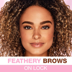 Ardell brow glue precision brush close-up highlighting easy targeted application benefit