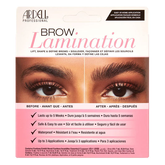 Ardell front packaging showing full kit and benefits