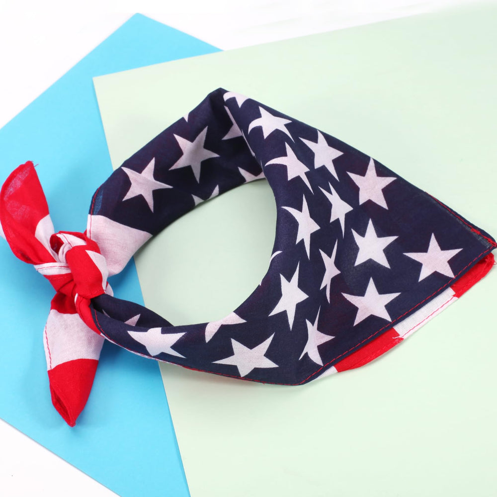 Ardorchid bandana edge and print detail highlighting colorfastness and stitching