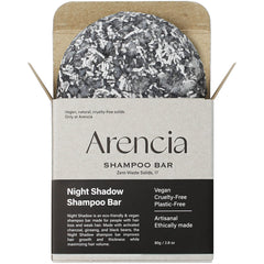 ARENCIA front packaging showing bar and branding, sustainable appeal