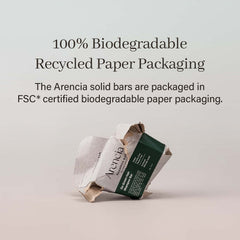 ARENCIA lifestyle bathroom setup showing elegant, eco-friendly routine