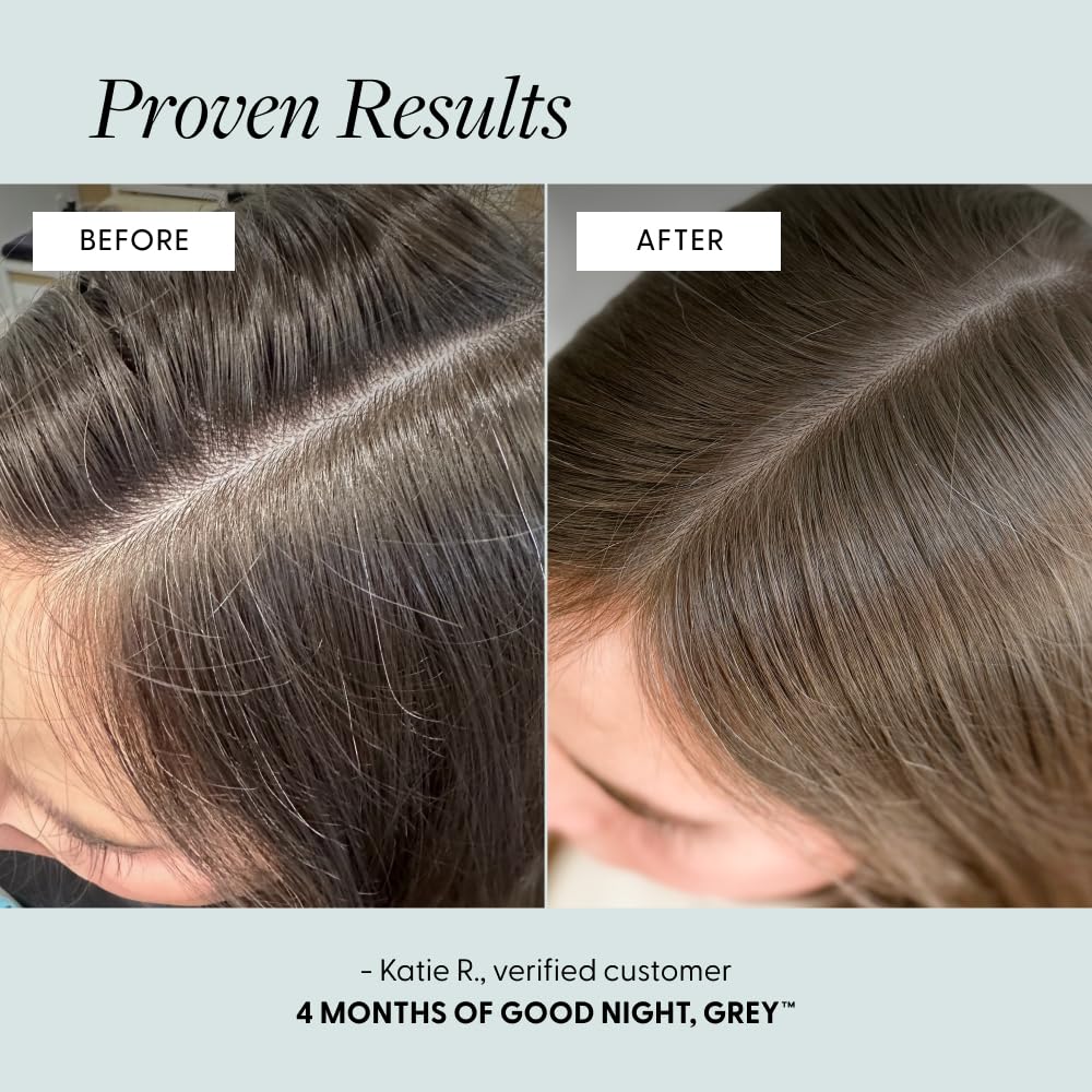 Arey Good Night Grey dropper dispensing serum for precise, mess-free application
