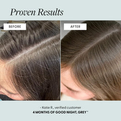 Arey Good Night Grey dropper dispensing serum for precise, mess-free application