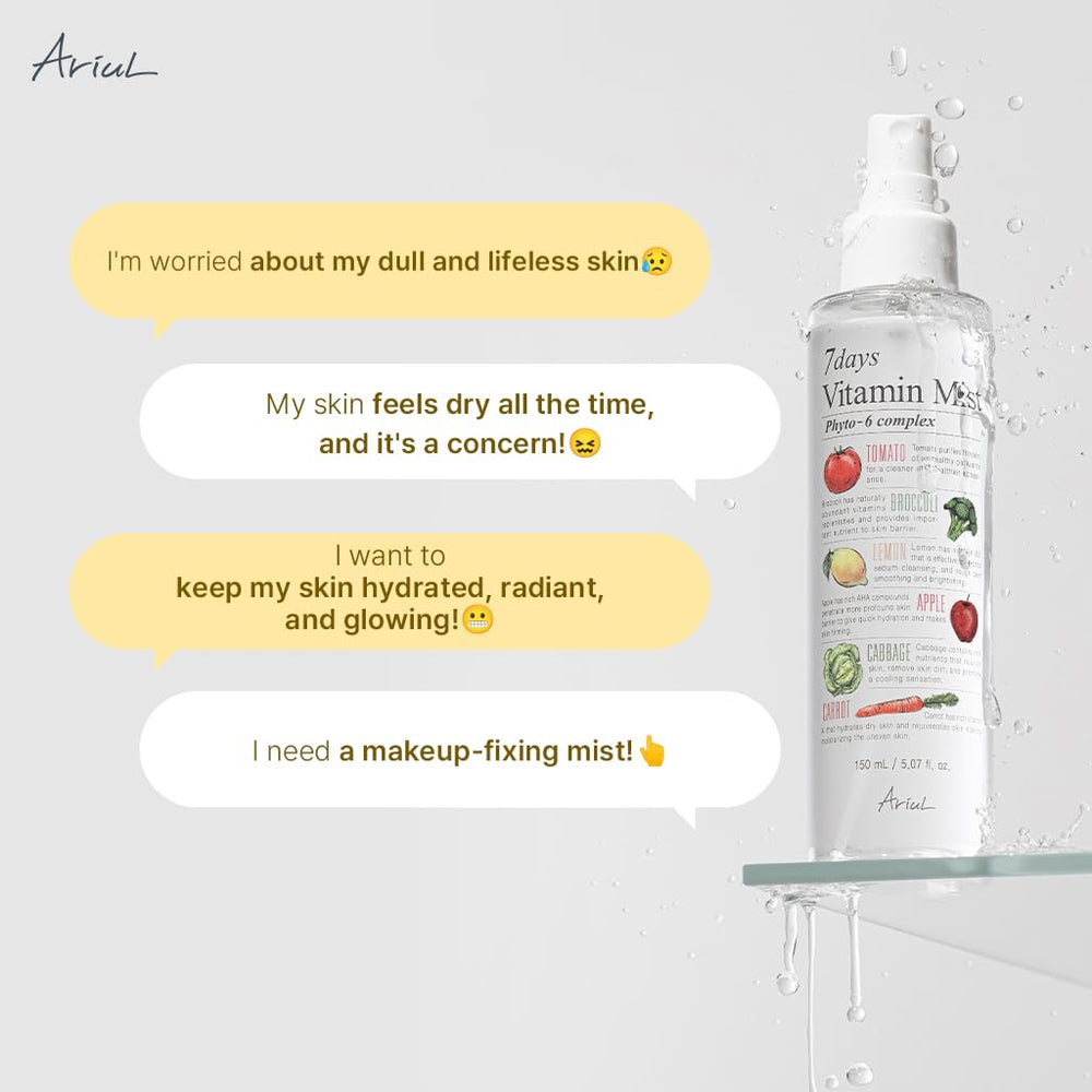 Ariul label close-up showing ingredients and transparency benefit