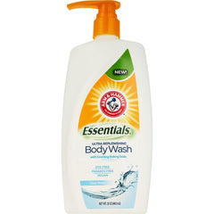 Arm & Hammer clear water front bottle showing fresh scent and gentle cleanse