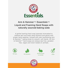 Arm & Hammer pump close-up showing easy dispensing and control