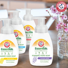 Arm & Hammer refill pack with bottle showing eco-friendly refill savings benefit