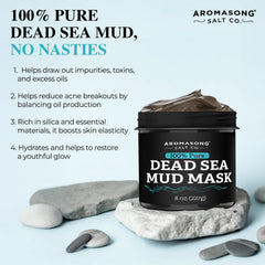 Aromasong mud texture close-up highlighting mineral-rich consistency