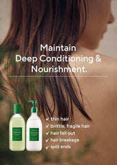 AROMATICA shampoo flip-top bottle detail, easy dispensing for controlled scalp application
