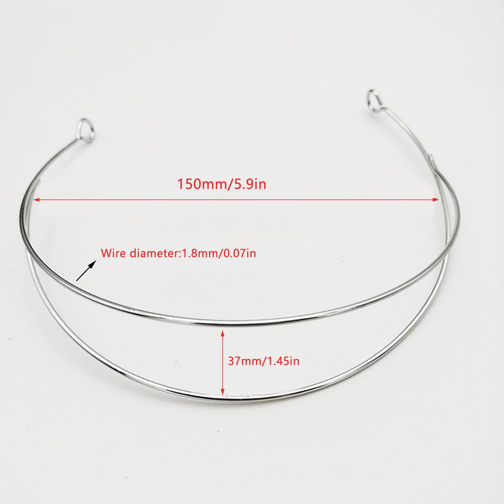 ArrErr close-up of double-layer metal wire structure highlighting strength for embellishments