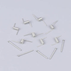 ArrErr gold and silver spring sets displayed for matching clip finishes