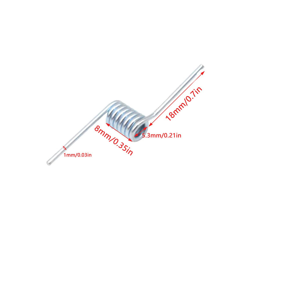 ArrErr metal spring close-up showing coil finish and reliable elasticity