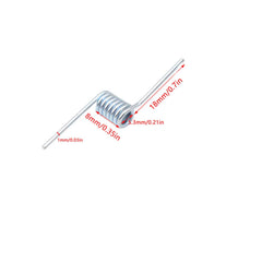 ArrErr metal spring close-up showing coil finish and reliable elasticity
