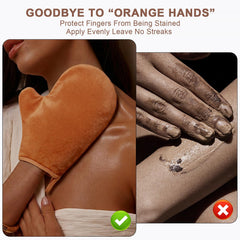 Arsmonjeal back applicator in use reaching hard-to-reach areas for independent tanning benefit