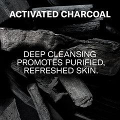 Art of Sport activated charcoal close-up showing cleansing particles for deep dirt removal