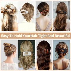 Artchita clips in use bun hairstyle showing smooth, low-profile updo hold