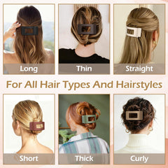 Artchita securing thick hair demo showing no slip benefit