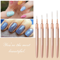 Artdone brushes with gel polish bottles to show compatibility and salon-ready use